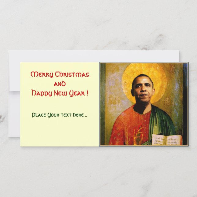 CARTES POUR FÊTES ANNUELLES SANTOBAMA (Devant)