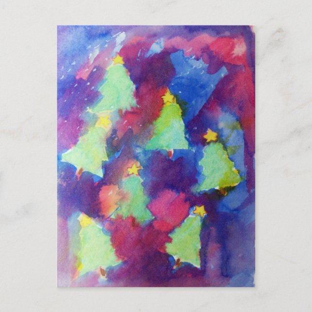 CARTES POUR FÊTES ANNUELLES SAPIN DE NOËL (Devant)