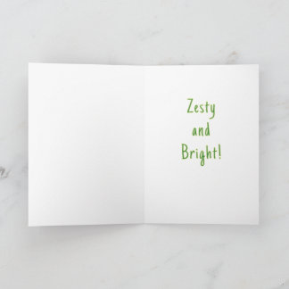 Cartes Pour Fêtes Annuelles Sapin de Noël décoré au citron Zesty Bright