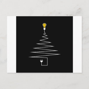 Cartes Pour Fêtes Annuelles Sapin de Noël électrique