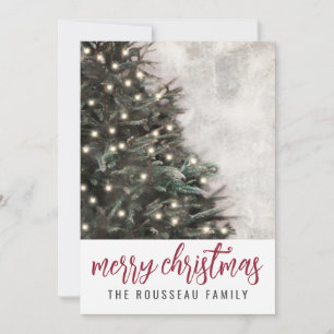 Cartes Pour Fêtes Annuelles Sapin de Noël Joyeux Noël