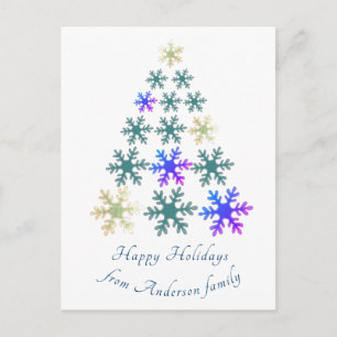 Cartes Pour Fêtes Annuelles Sapin de Noël personnalisé pour les Fêtes de fin d