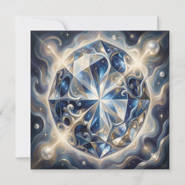Cartes Pour Fêtes Annuelles Sapphire – The Stone of Truth and Wisdom´3 (Devant)