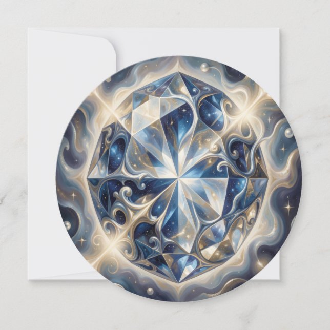 Cartes Pour Fêtes Annuelles Sapphire – The Stone of Truth and Wisdom´3 (Devant)