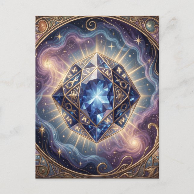 Cartes Pour Fêtes Annuelles Sapphire – The Stone of Truth and Wisdom´7 (Devant)