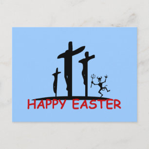 Cartes Pour Fêtes Annuelles Satan offensif drôle