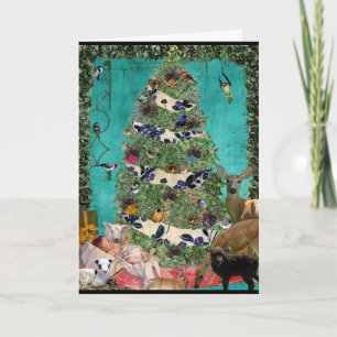 Cartes Pour Fêtes Annuelles Scène de fête de nativité