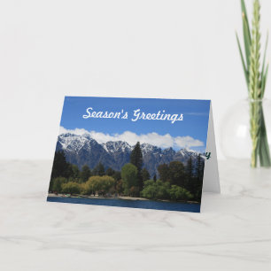 Cartes Pour Fêtes Annuelles Scène de montagne