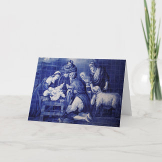 Cartes Pour Fêtes Annuelles Scène de nativité
