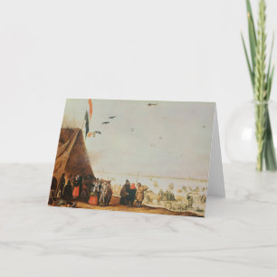 Cartes Pour Fêtes Annuelles Scène d'hiver