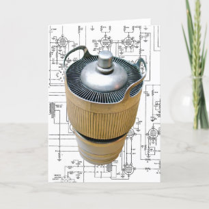 Cartes Pour Fêtes Annuelles Schéma du tube de transmission en céramique