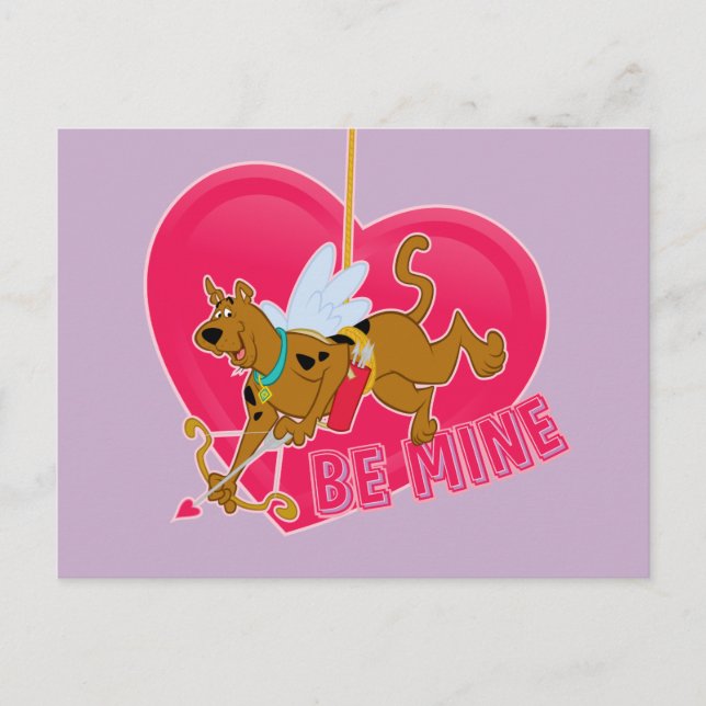 Cartes Pour Fêtes Annuelles Scooby-Doo Cupid - Soyez mien (Devant)
