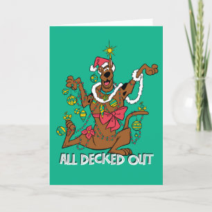 Cartes Pour Fêtes Annuelles Scooby-Doo tout décoré