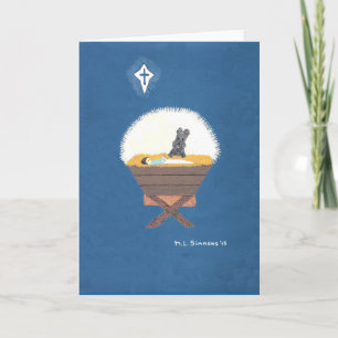 CARTES POUR FÊTES ANNUELLES SCOTTIE CHEZ MANGER