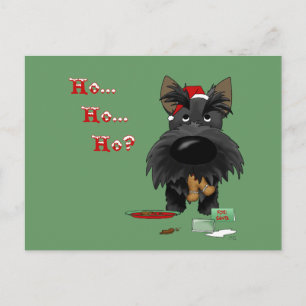 Cartes Pour Fêtes Annuelles Scottish Terrier Christmas