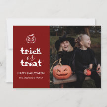 Script de Trick or Treat Fantaisiste Photo Hallowe