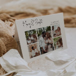 Cartes Pour Fêtes Annuelles Script moderne Joyeuses vacances pliées trois phot<br><div class="desc">Ce script moderne happy holiday plided trois photos carte de vacances est parfait pour votre minimaliste shabby chic boho noir et blanc accueil de vacances. La calligraphie manuscrite minimaliste est délicate et rustique tout en restant élégante et élégante. Le design reflète une simple journée d'hiver blanche et évoque les souvenirs...</div>