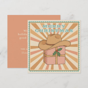Cartes Pour Fêtes Annuelles Se mettre en selle pour Noël
