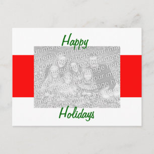 Cartes Pour Fêtes Annuelles Seasons Greetings Postcard