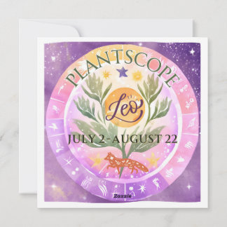 Cartes Pour Fêtes Annuelles Sedona Plante Company Plantscope : Leo