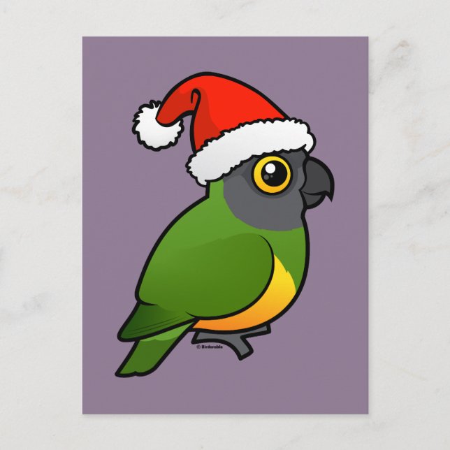 Cartes Pour Fêtes Annuelles Sénégal Père Noël (Devant)