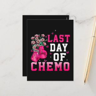 Cartes Pour Fêtes Annuelles Sensibilisation au cancer du sein Dernier jour de
