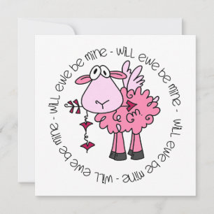 Cartes Pour Fêtes Annuelles Seras-Tu À Moi Valentine ?