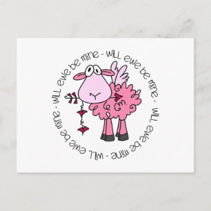 Cartes Pour Fêtes Annuelles Seras-Tu À Moi Valentine ?