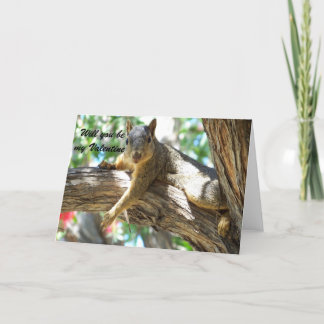 Cartes Pour Fêtes Annuelles Seras-tu ma Valentine_ Card_by Elenne Boothe