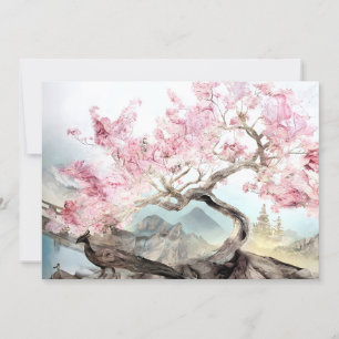Cartes Pour Fêtes Annuelles Serenade Cherry Blossom