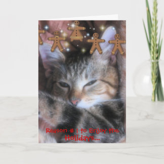 Cartes Pour Fêtes Annuelles Série d'humour de vacances