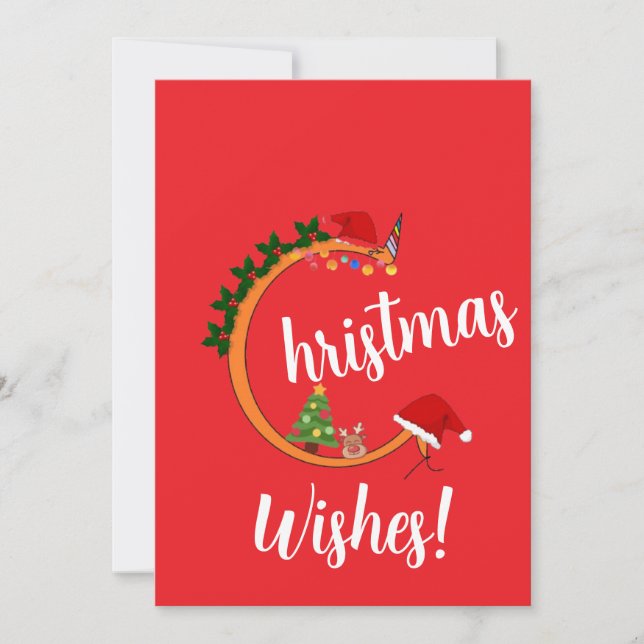 Cartes Pour Fêtes Annuelles Série Vœux de Noël 02 (Devant)