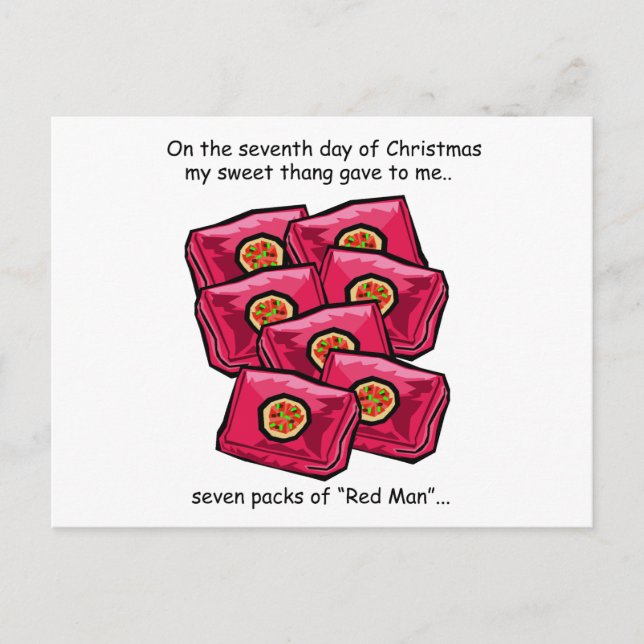 Cartes Pour Fêtes Annuelles Seventh day Redneck Christmas (Devant)