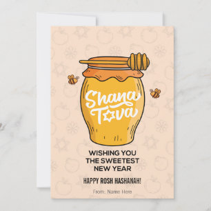 Cartes Pour Fêtes Annuelles Shana Tova, Rosh Hashanah, Nouvel An juif