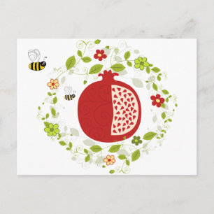 Cartes Pour Fêtes Annuelles Shanah Tovah Rosh Hashanah Nouvel An juif