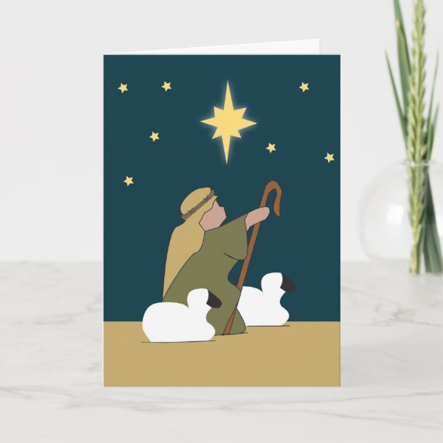 Cartes Pour Fêtes Annuelles shepard (Devant)