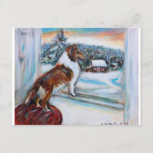 Cartes Pour Fêtes Annuelles Shetland Sheepdog Holiday Christmas