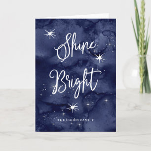 Cartes Pour Fêtes Annuelles Shine Bright   at Hanukkah