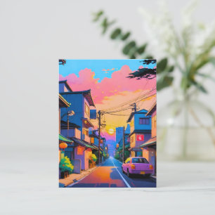 Cartes Pour Fêtes Annuelles "Shizuka no Michi" (Rue calme)