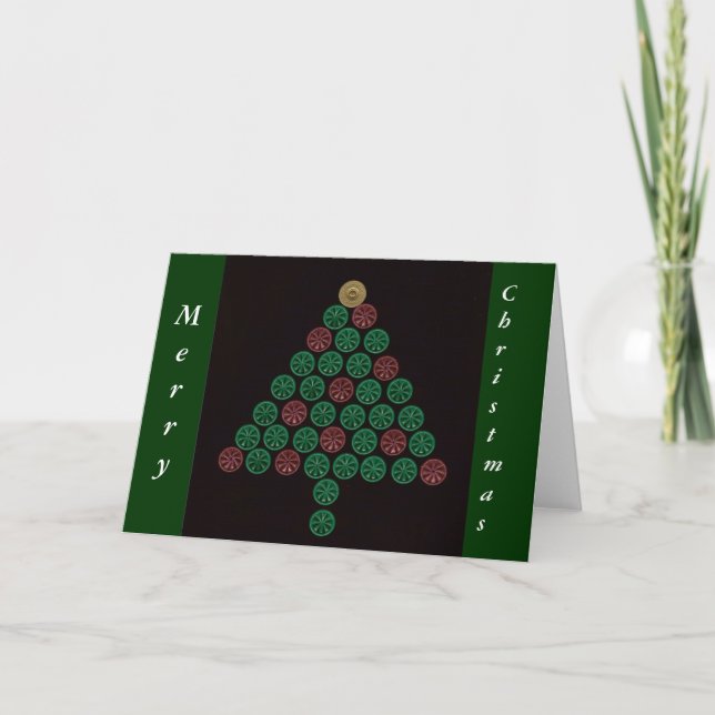 Cartes Pour Fêtes Annuelles Shotgun Shell Christmas Tree (Devant)
