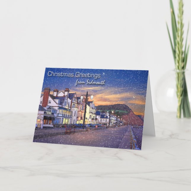 Cartes Pour Fêtes Annuelles Sidmouth Christmas Card (Devant)