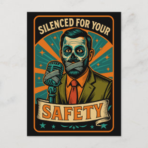 Cartes Pour Fêtes Annuelles Silencieux pour votre manifestation pour la libert