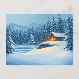 Cartes Pour Fêtes Annuelles Silent Snow