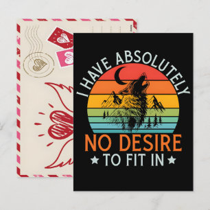 Cartes Pour Fêtes Annuelles Silhouette Rétro de Diable de Tasmanie de Sandhill