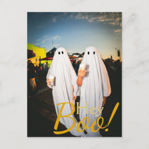 Cartes Pour Fêtes Annuelles Simple Boo Happy Halloween famille et amis Photo