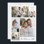 Cartes Pour Fêtes Annuelles Simple Collage de 5 Photos de Famille pour Nouveau<br><div class="desc">Célébrez la chaleur de la saison avec notre carte de vœux de Noël "Souvenirs Joyeux" Simple Collage de 5 Photos de Famille. Cette carte magnifiquement conçue est le moyen idéal pour partager votre esprit festif et créer des souvenirs durables avec vos proches.</div>