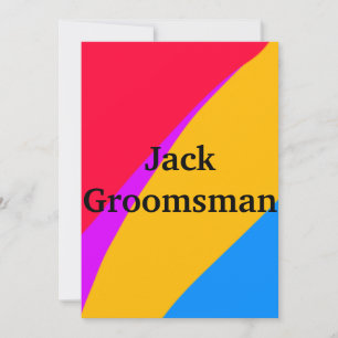 Cartes Pour Fêtes Annuelles SIMPLE MINIMAL ajoutez votre nom personnalisé garç