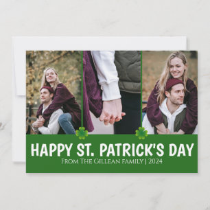 Cartes Pour Fêtes Annuelles Simple St. patrick's day Famille Shamrock 3 photo
