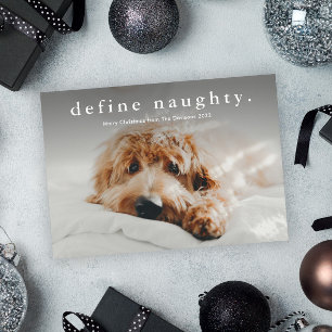 Cartes Pour Fêtes Annuelles Simple Type Funny Pet Noël