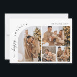 Cartes Pour Fêtes Annuelles Simplement élégant PHOTO Design Salutation de Noël<br><div class="desc">Simplement Élégant et élégant PHOTO Noël Greeting Carte de vacances. Surprenez et apportez la joie à vos proches et rendez la fête inoubliable. Pour plus de personnalisation,  cliquez sur le lien "customiser plus" et utilisez notre outil de conception pour modifier ce modèle.</div>
